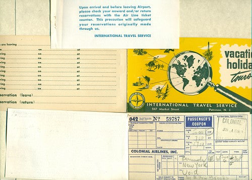 Colonial Airlines July 4, 1951