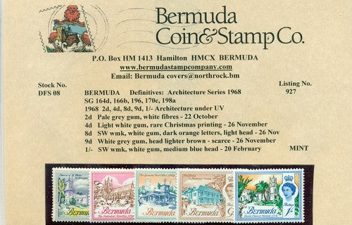 1968 Architecture printings