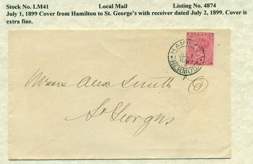 Local mail 1889