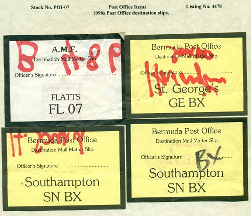 Post Office Odds & Ends 1990s