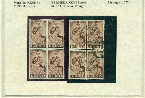 Block of KGVI KG6B 74
