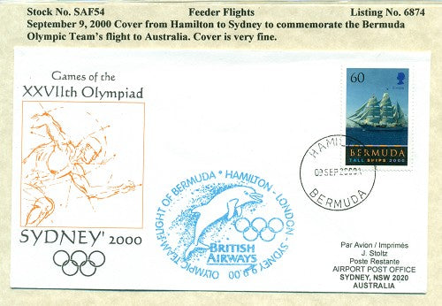 Special Air Flights 9/9/2000 SAF 54