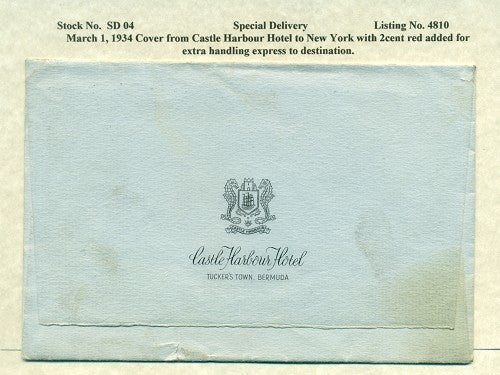Special Delivery, March 1, 1934