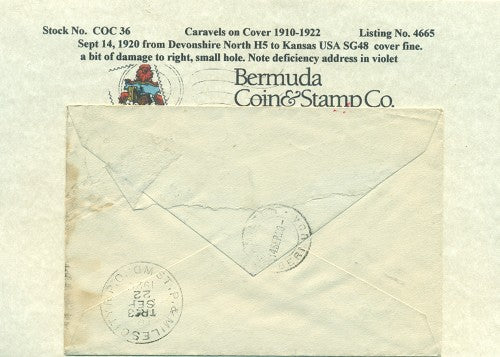 Caravels on Cover 1910-22, 36