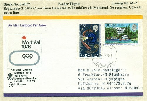 Special Air Flights 9/2/1976 SAF 52