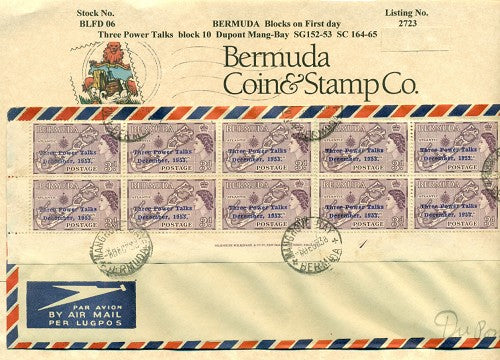 1953 Three Power Talks block 10