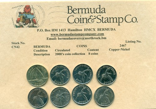 2000's Bermuda coin collection