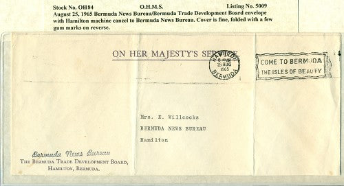 OHMS BDA News Bureau/Trade Development Board August 25, 1965