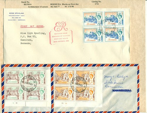 1962 Architecture - part set of 13 covers