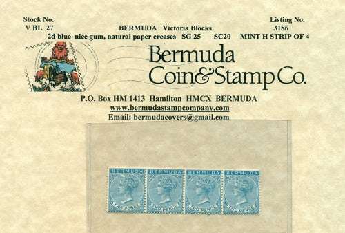 2d blue - mint strip