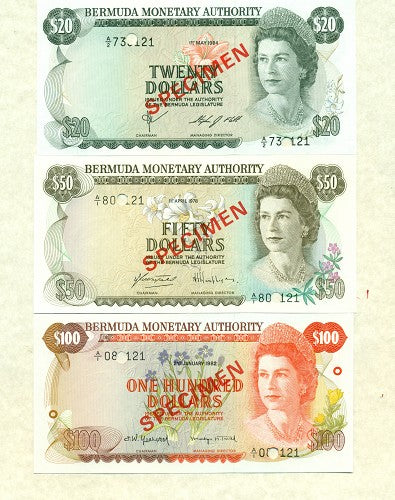 QE2 1984 specimen set of 6