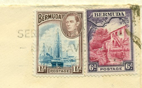 Machine Cancels September 8, 1941 Hamilton to New York