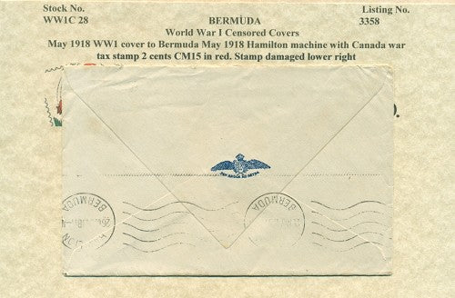 May 1918 Canada war tax