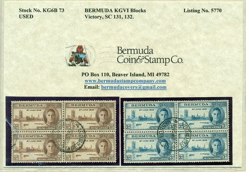 Block of KGVI KG6B 73