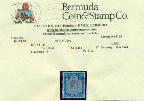 2/- Sixth printing March 1944