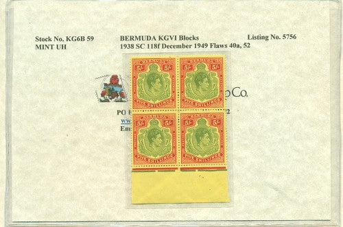 Block of KGVI KG6B 59