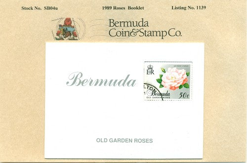 1989 Roses booklet - used -SB04u