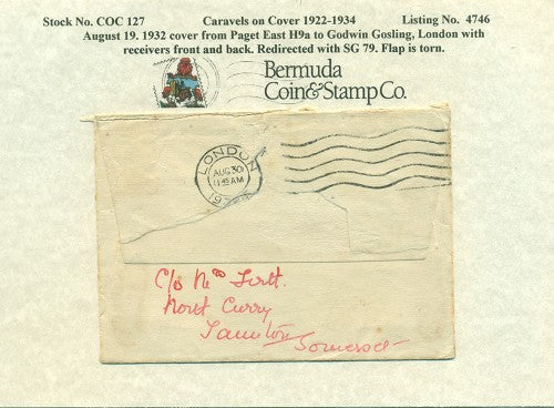 Caravels on Cover 1910-22, 127