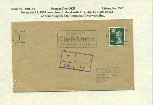 Postage Due QEII PDQ 46