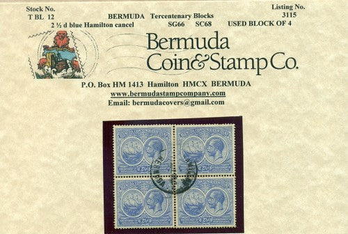 2 1/2d blue - used