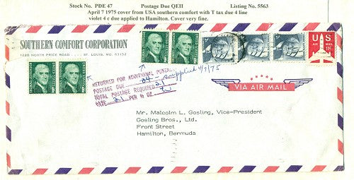Postage Due QEII PDQ 47