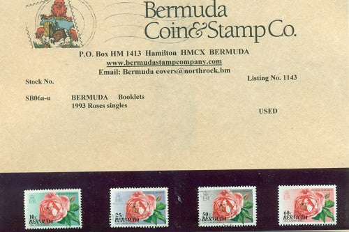 1993 Roses singles - used -SB06a-u