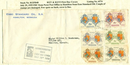 FDC 7/29/1939 KG6C 48