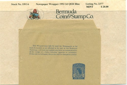 1953 2d QE2 news wrapper