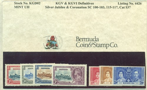 Silver Jubilee & Coronation. Mint, UH