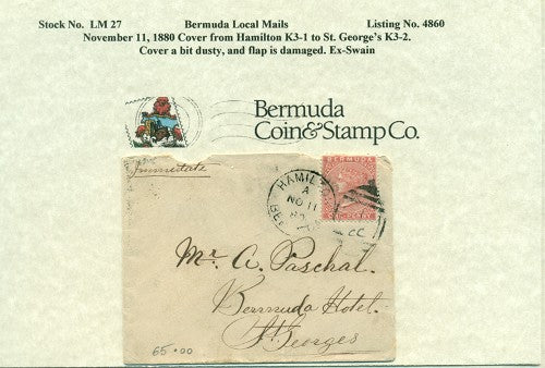 Local mail November 11, 1880
