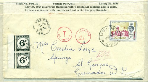 Postage Due QEII PDQ20