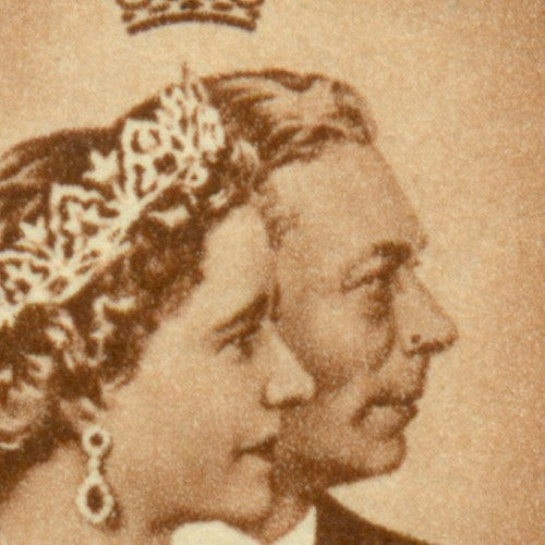 KGV & KGVI Flaws, Spot on nose -KGF61