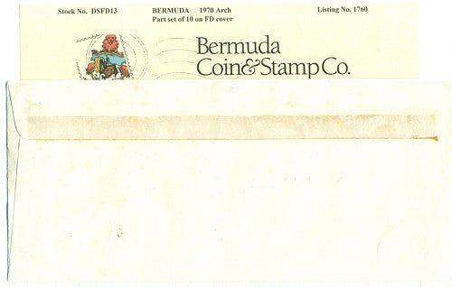1970 Arch O'P 10 stamps