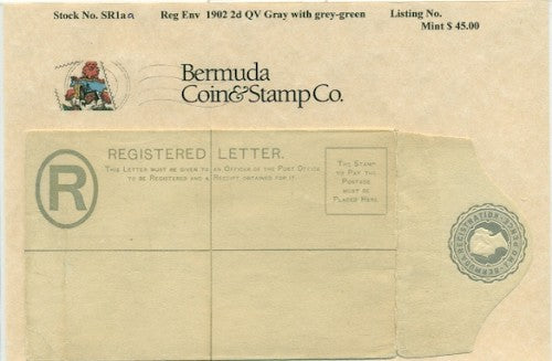 1902 Registered env. 2d queen vic.