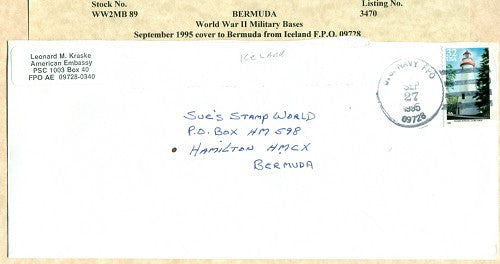 Cover from Bermuda ICELAND