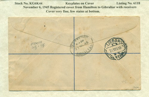 KGV & KGVI Keyplate Covers KG6K 44