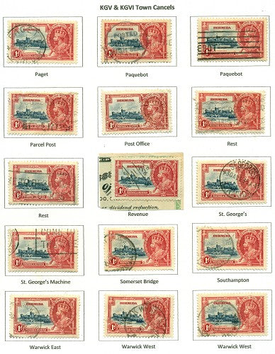 KGV & KGVI Cancels Silver Jubilee KGX 06