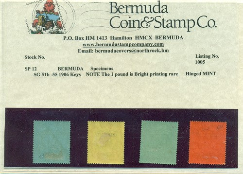 Dry Dock sg 51b-55s Keyplate issue Specimen