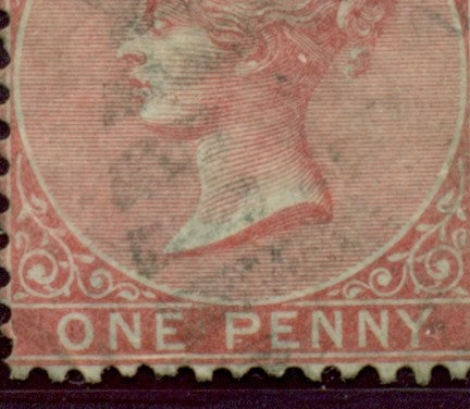 Queen Victoria Flaws Dash after 'p' SG-1 QVF 08