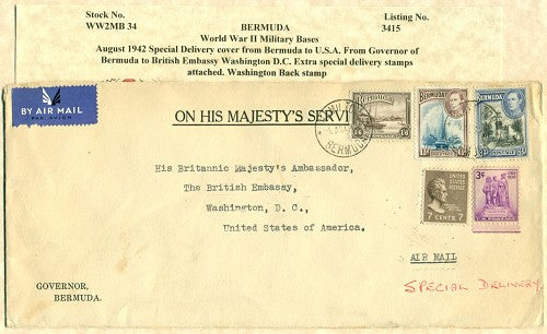 Cover from Bermuda SPECIAL DELIVERY