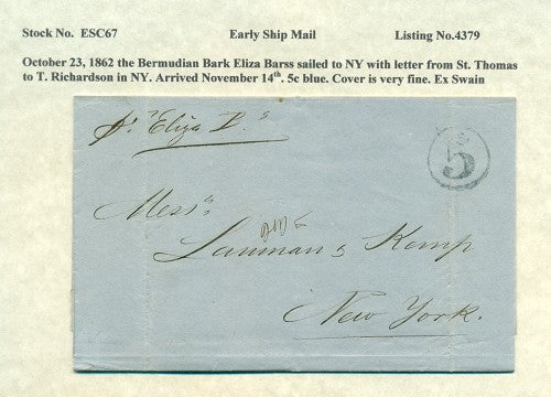 Early Ship Cover -67