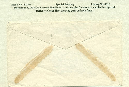 Special Delivery, December 4, 1938