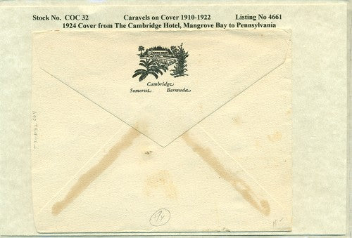 Caravels on Cover 1910-22, 32