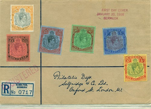 KGV & KGVI Keyplate Covers KG6K 08