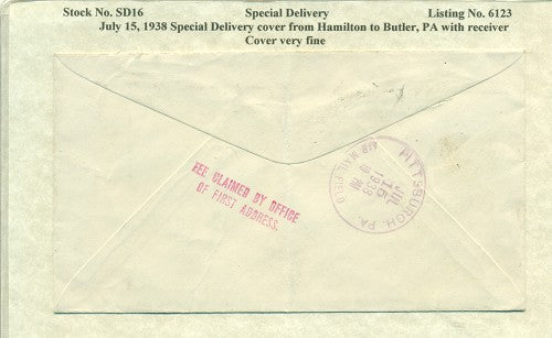 Special Delivery SD 16