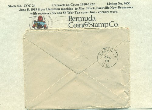 Caravels on Cover 1910-22, 24