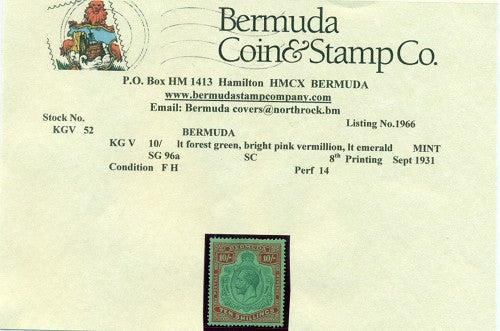 10/- 8th printing Sept 1931 - FH