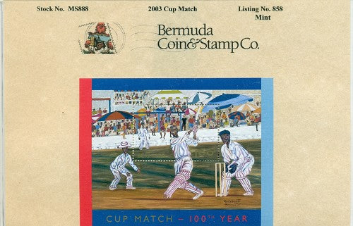Souvenier sheet - Cup Match
