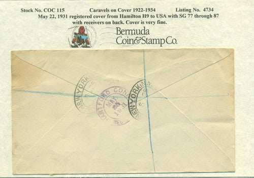 Caravels on Cover 1910-22, 115