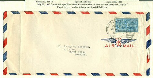 Special Delivery July 22, 1947